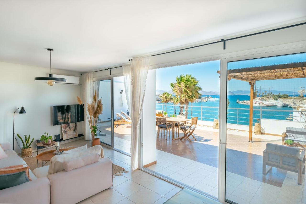 Attico Blu - Sea View Penthouse Apartment Kos Town Exterior photo